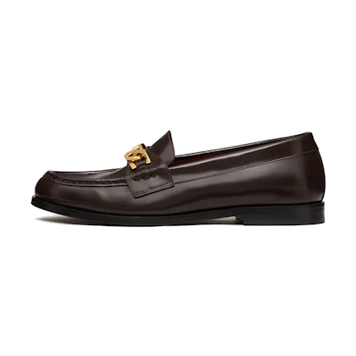 Valentino VLogo Loafer 'Dark Brown'