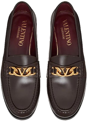 Valentino VLogo Loafer 'Coklat Gelap' 1Y2S0G03YZXNM8 Lookbook Valentino VLogo Loafer 'Coklat Gelap' 1Y2S0G03YZXNM8