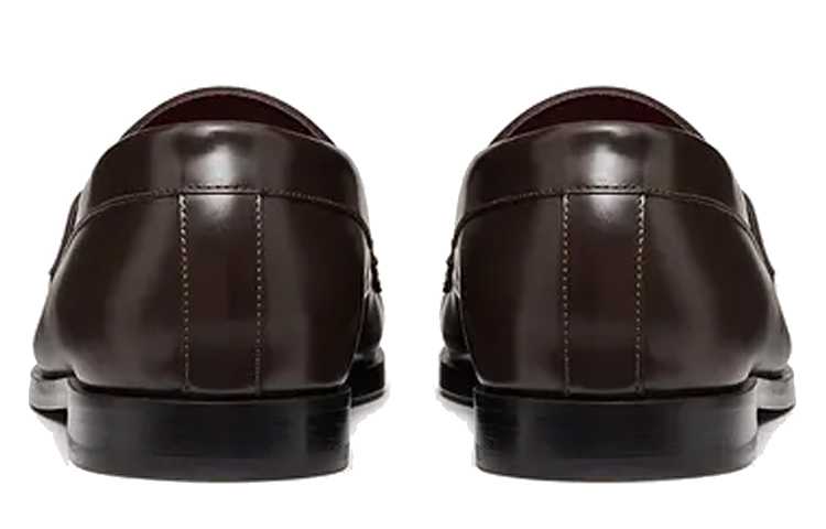 Valentino VLogo Loafer 'Dark Brown' 圖 5