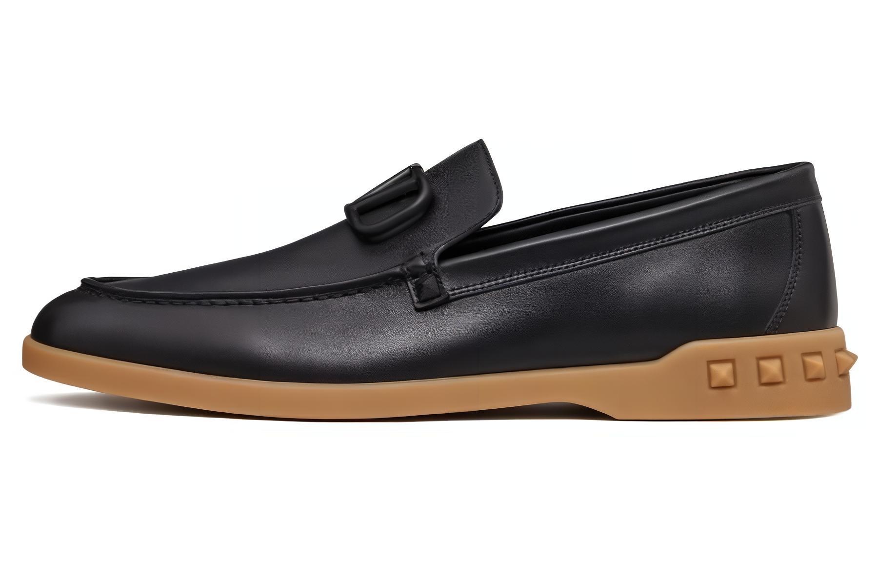 Valentino VLogo Signature 'Black Loafer'