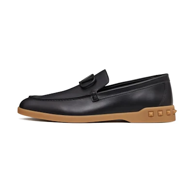 Valentino VLogo Signature 'Black Loafer'