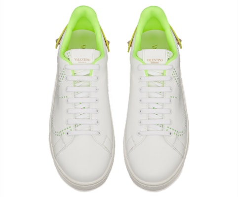 华伦天奴 VLogo 标志白色皮革板鞋 TY2S0C04MSS15K Lookbook 华伦天奴 VLogo 标志白色皮革板鞋 TY2S0C04MSS15K