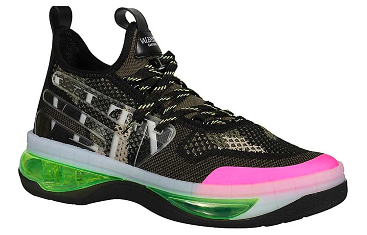 Lookbook 華倫天奴 Valentino VLTN Cloud 織物 低幫系帶 運動休閒鞋 黑色