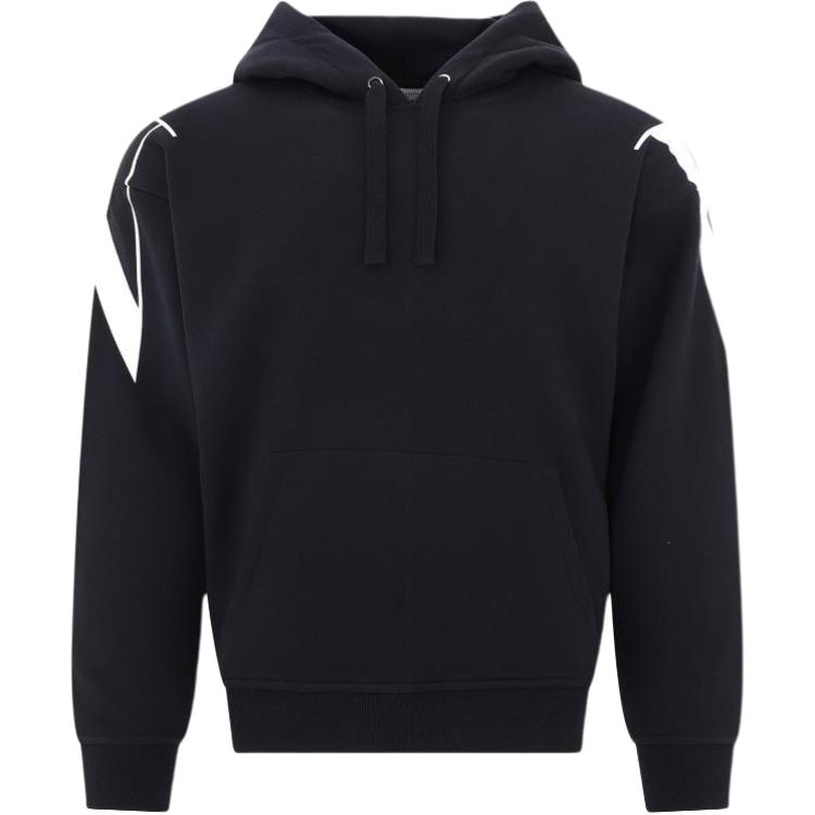 Valentino VLTN Large Logo Print Sweatshirt Black Mens UV3MF14H6LR0NI