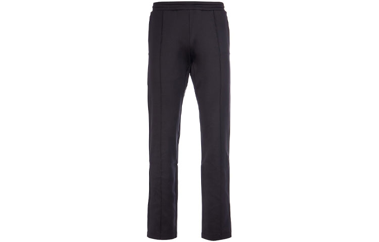 Valentino VLTN Logo Black Knit Sweatpants for Men RV3MD00Q5840NO