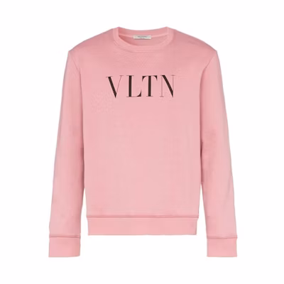 Valentino VLTN Logo Sweatshirt Unisex Pink RV3MF10G3TV517