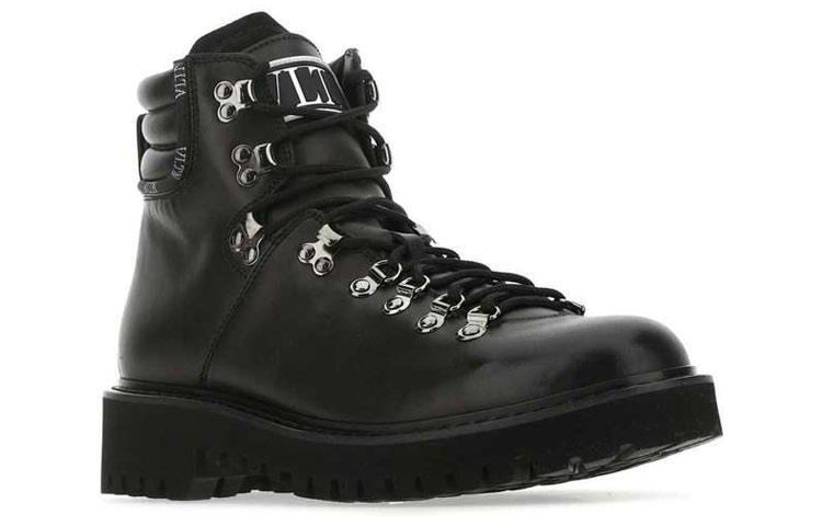 Valentino VLTN Mid Top Martin Boot 'Black' 圖 2