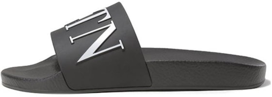 Valentino VLTN Rubber Slider 'Black' XY2S0873SYE-0NI Valentino VLTN Rubber Slider 'Black' XY2S0873SYE-0NI
