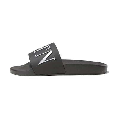 Valentino VLTN Rubber Slider 'Black'