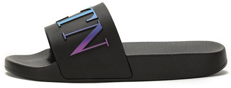 발렌티노 VLTN 러버 슬라이더 (블랙 멀티) VY2S0873-CXP-AZ8 Buy 발렌티노 VLTN 러버 슬라이더 (블랙 멀티) VY2S0873-CXP-AZ8