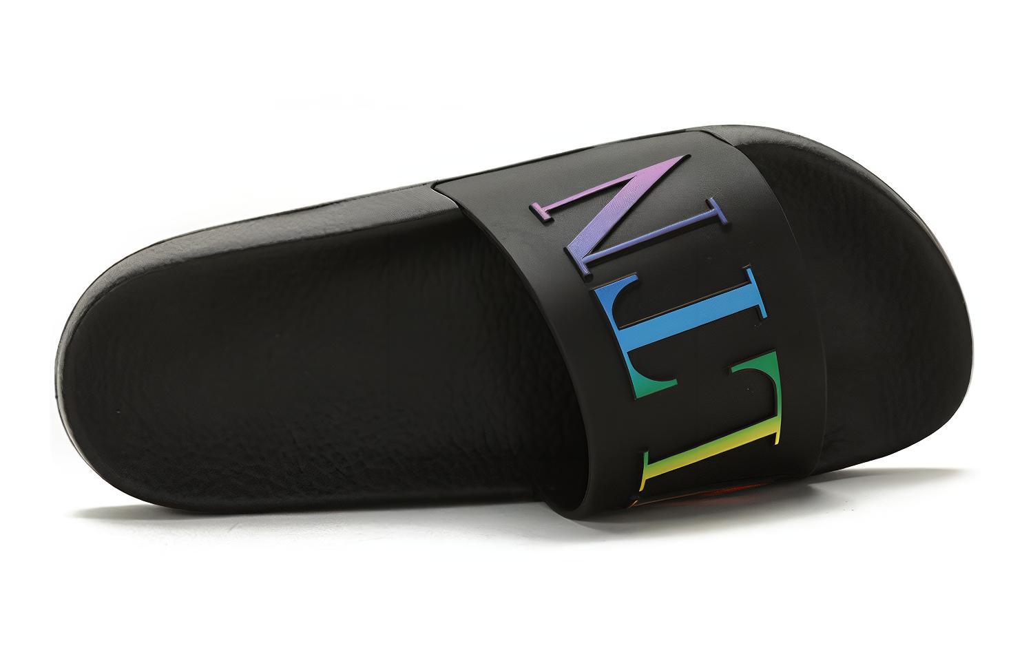 Purchase Valentino VLTN Sandalia de Goma 'Negro Multicolor' VY2S0873-CXP-AZ8