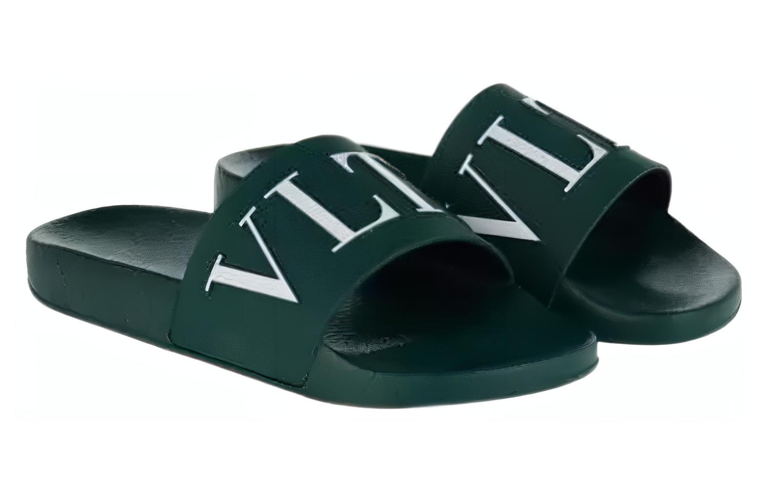 Lookbook Valentino VLTN Sandal Karet 'Italiano Hijau' 2Y2S0873-SYE-V1E