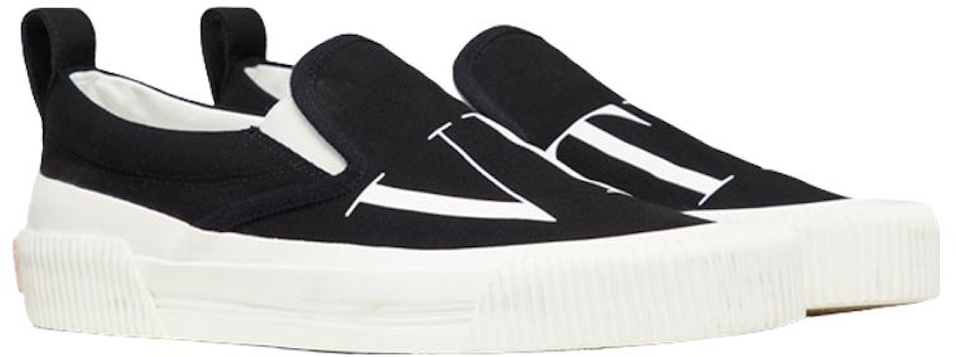Valentino VLTN Slip-On 'Black White' 2Y2S0G77-VPZ-0NI Lookbook Valentino VLTN Slip-On 'Black White' 2Y2S0G77-VPZ-0NI