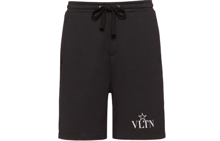 Order Valentino Celana Pendek VLTN Star Print Bermuda Hitam. TV3MD02C63B0NI