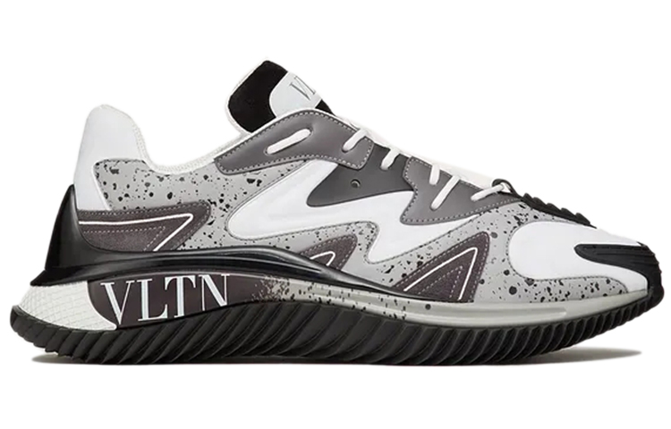 Order 华伦天奴瓦德跑鞋“白灰斑点” VY2S0D95-NVD-EP0