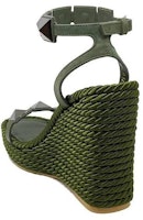Valentino Wedge Sandals 'Green' PW2S0F71YUP0IOGreen Valentino Wedge Sandals 'Green' PW2S0F71YUP0IOGreen
