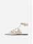 Shop Valentino White Flat Sneakers 'JW_216278095732994565' XW2S0BY5ZGJI16