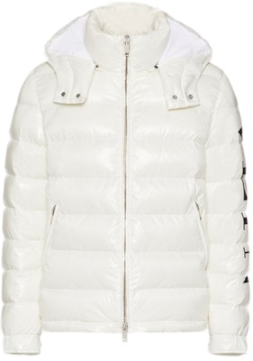 Valentino Jaket Putih Hooded Down dengan Cetak VLTN di Lengan Kiri UV0CNA316SQA01 Order Valentino Jaket Putih Hooded Down dengan Cetak VLTN di Lengan Kiri UV0CNA316SQA01