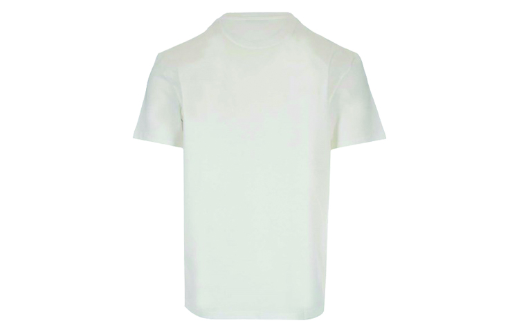 Lookbook Valentino Kemeja-T Lengan Pendek Cetakan VLTN Putih. UV3MG10V3LEA01