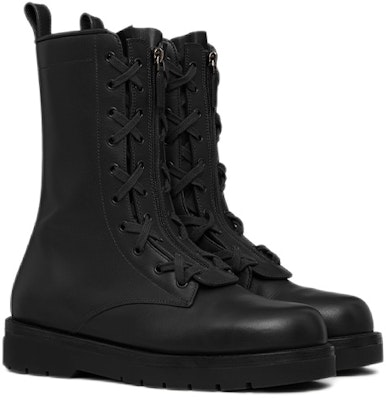 Valentino X Combat Leather Boot 'Black' XY0S0F78GLF0NO Lookbook Valentino X Combat Leather Boot 'Black' XY0S0F78GLF0NO
