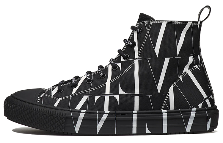 Valentino x Giggies High-Top Canvas 'Black White' VY2S0D51JKY0NI