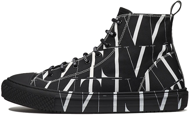 Valentino x Giggies High-Top Canvas 'Black White' VY2S0D51JKY0NI Buy Valentino x Giggies High-Top Canvas 'Black White' VY2S0D51JKY0NI