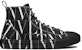 Valentino x Giggies High-Top Canvas 'Hitam Putih' VY2S0D51JKY0NI