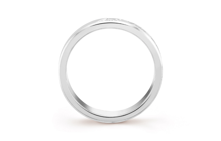 Lookbook 梵克雅寶 Toujours Etoiles 鉑金戒指 男女情侶款式版 VCARP5YW00