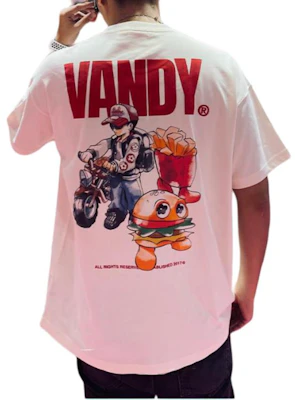 Vandy The Pink Camiseta Unisex Beige de Algodón con Letras y Manga Corta. VTP060 Purchase Vandy The Pink Camiseta Unisex Beige de Algodón con Letras y Manga Corta. VTP060