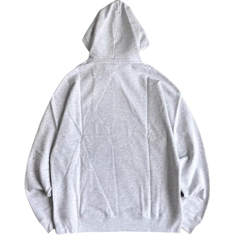 Lookbook Vandy The Pink Hoodie Unisex Abu-Abu Burger Kartun Pullover. VTP147