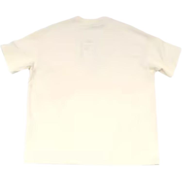 Lookbook Vandy The Pink 咖啡字母圆领男女同款 T 恤 米白色 VTP043