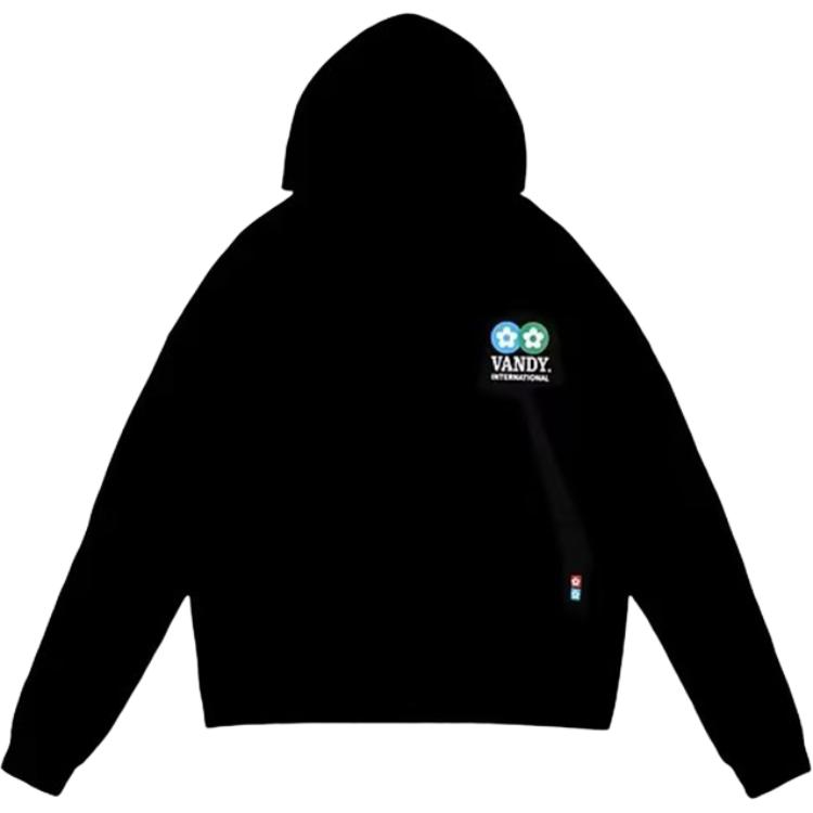 Order Vandy The Pink Hoodie Unisex Floral Alphabet Lengan Panjang Minimalis. VTP138