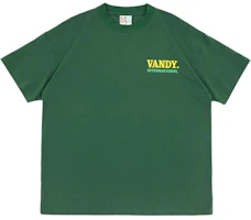 Vandy The Pink Green Alphabet Print Crewneck Short Sleeve T-Shirt Unisex VTP094 Vandy The Pink Green Alphabet Print Crewneck Short Sleeve T-Shirt Unisex VTP094