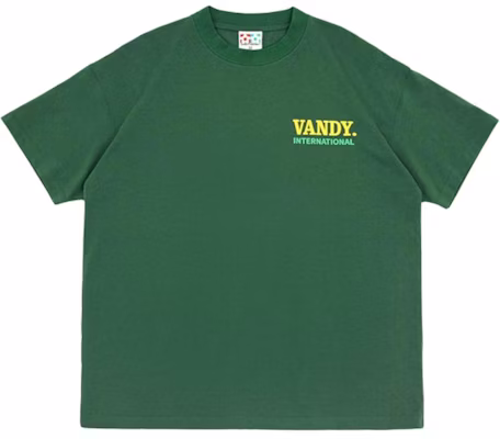 반디 더 핑크 그린 알파벳 프린트 크루넥 반팔 티셔츠 유니섹스 VTP094 Buy 반디 더 핑크 그린 알파벳 프린트 크루넥 반팔 티셔츠 유니섹스 VTP094