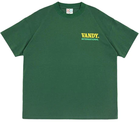 반디 더 핑크 그린 알파벳 프린트 크루넥 반팔 티셔츠 유니섹스 VTP094 Order 반디 더 핑크 그린 알파벳 프린트 크루넥 반팔 티셔츠 유니섹스 VTP094