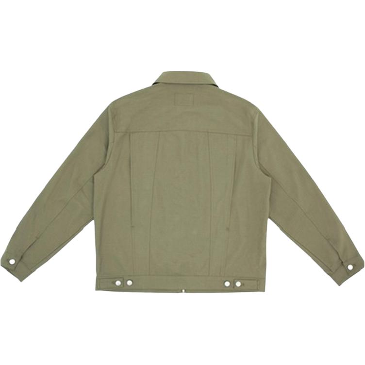 Lookbook Vandy The Pink Chaqueta Verde Unisex Manga Larga Casual Letter Graffiti. VTP099