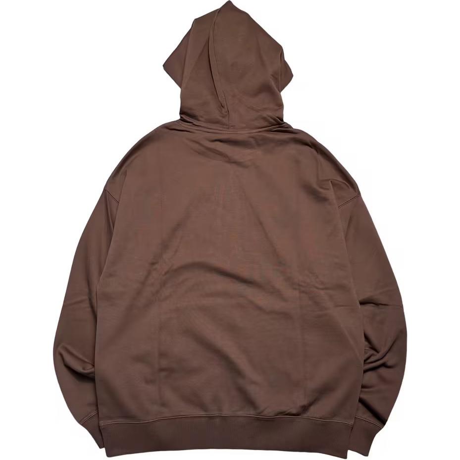 Lookbook Hoodie Vandy The Pink Logo Cokelat Unisex Lengan Panjang Sweatshirt Kasual. VTP125