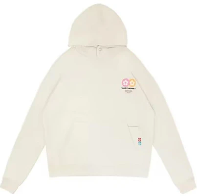 ヴァンディーザピンク ミニマリスト レターブーケ スウェットシャツ ユニセックス クリームホワイト VTP135 Order ヴァンディーザピンク ミニマリスト レターブーケ スウェットシャツ ユニセックス クリームホワイト VTP135