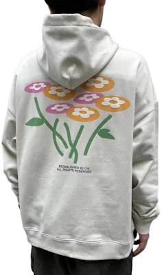 ヴァンディーザピンク ミニマリスト レターブーケ スウェットシャツ ユニセックス クリームホワイト VTP135 Purchase ヴァンディーザピンク ミニマリスト レターブーケ スウェットシャツ ユニセックス クリームホワイト VTP135