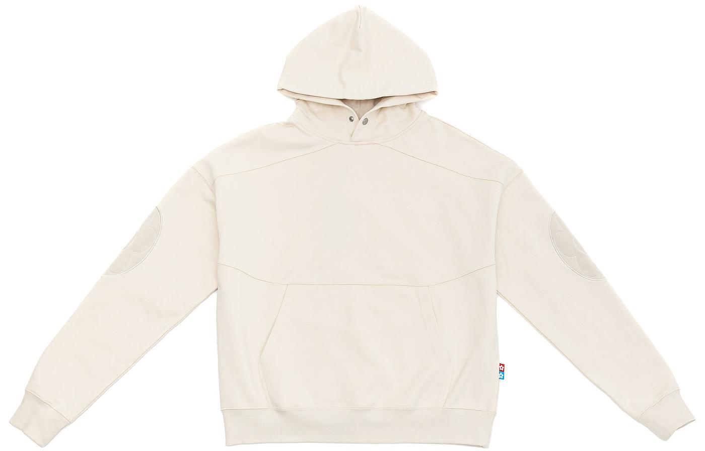 Order Vandy The Pink Patchwork Hoodie Off White SS22 Unisex Beige Hoodie Beige. VTP-SS22-021
