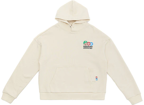 Sudadera Unisex Gráfica Vandy The Pink Plastic Lab Off-White Pullover Hoodie. VTP-SS22-017 Lookbook Sudadera Unisex Gráfica Vandy The Pink Plastic Lab Off-White Pullover Hoodie. VTP-SS22-017