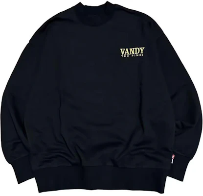 Vandy The Pink Sweatshirt Hitam Unisex Lengan Panjang Minimalis Tanaman Hias. VTP111 Order Vandy The Pink Sweatshirt Hitam Unisex Lengan Panjang Minimalis Tanaman Hias. VTP111