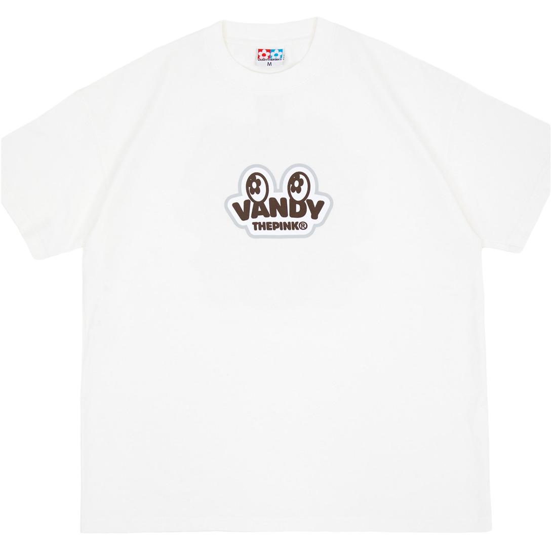 Vandy The Pink Unisex Casual White Crewneck Short Sleeve T-Shirt. VTP061