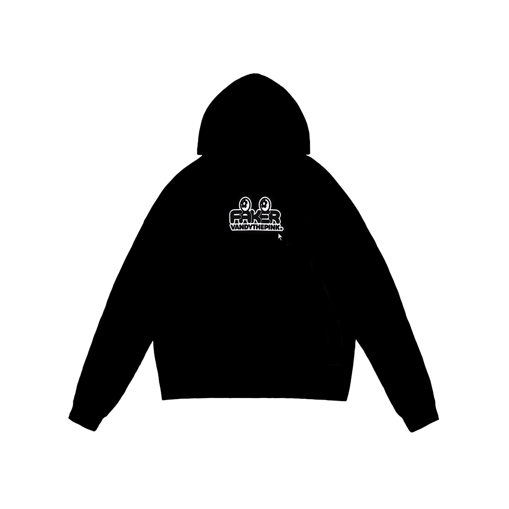 Vandy The Pink x FAKER Black Logo Hoodie Unisex Casual Wear VTP172