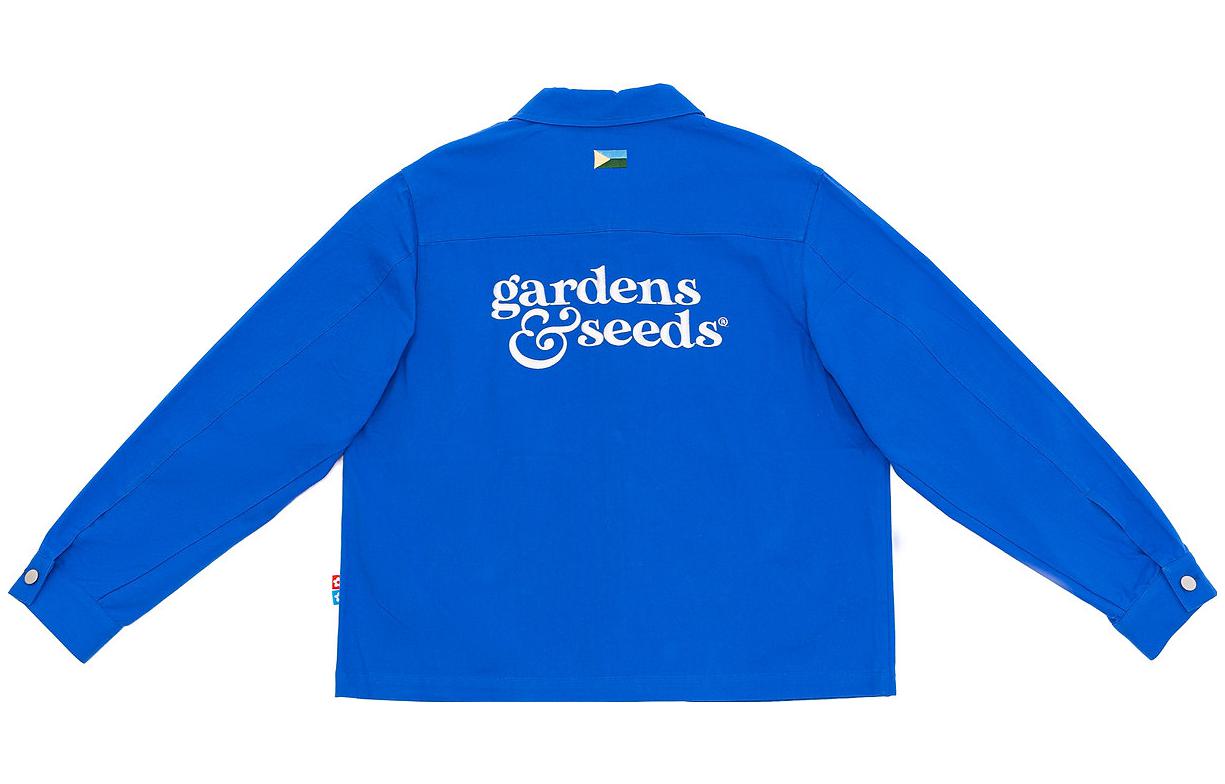 Lookbook ヴァンディザピンク x G&S ユニセックス ブルーワークジャケット - 長袖襟付きデザイン VTP-SS22-020