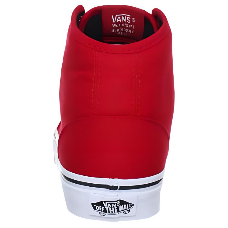 Shop Vans 106 Hi ''Rouge Blanc'' VN-0RQM6RT