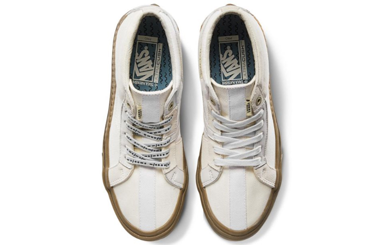 Lookbook Vans 138 Mid Taka Hayashi Marshmallow Hombres/Mujeres Zapatillas Retro. VN0A45K7VTP