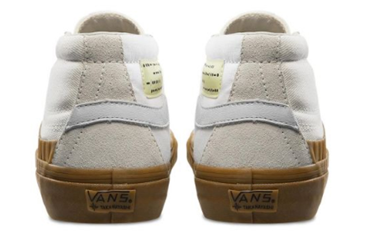 Shop Vans 138 Mid Taka Hayashi Marshmallow Hombres/Mujeres Zapatillas Retro. VN0A45K7VTP