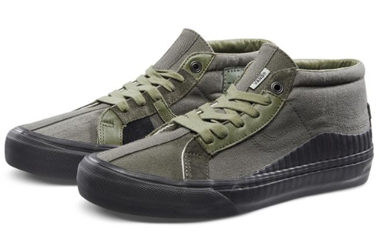 Lookbook Vans 138 Mid Taka Hayashi Hijau Tentera VN0A45K7VTQ