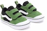 Lookbook Vans 2-Tone Comfycush New Skool Velcro 'Hitam Hijau' VN0A4TZH9EC
